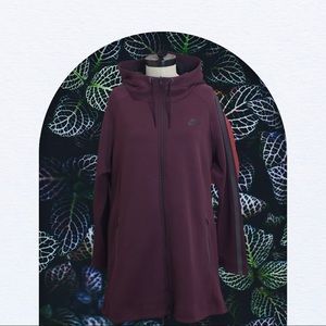 Nike Tech Burgandy Fleece Aeroloft XXL